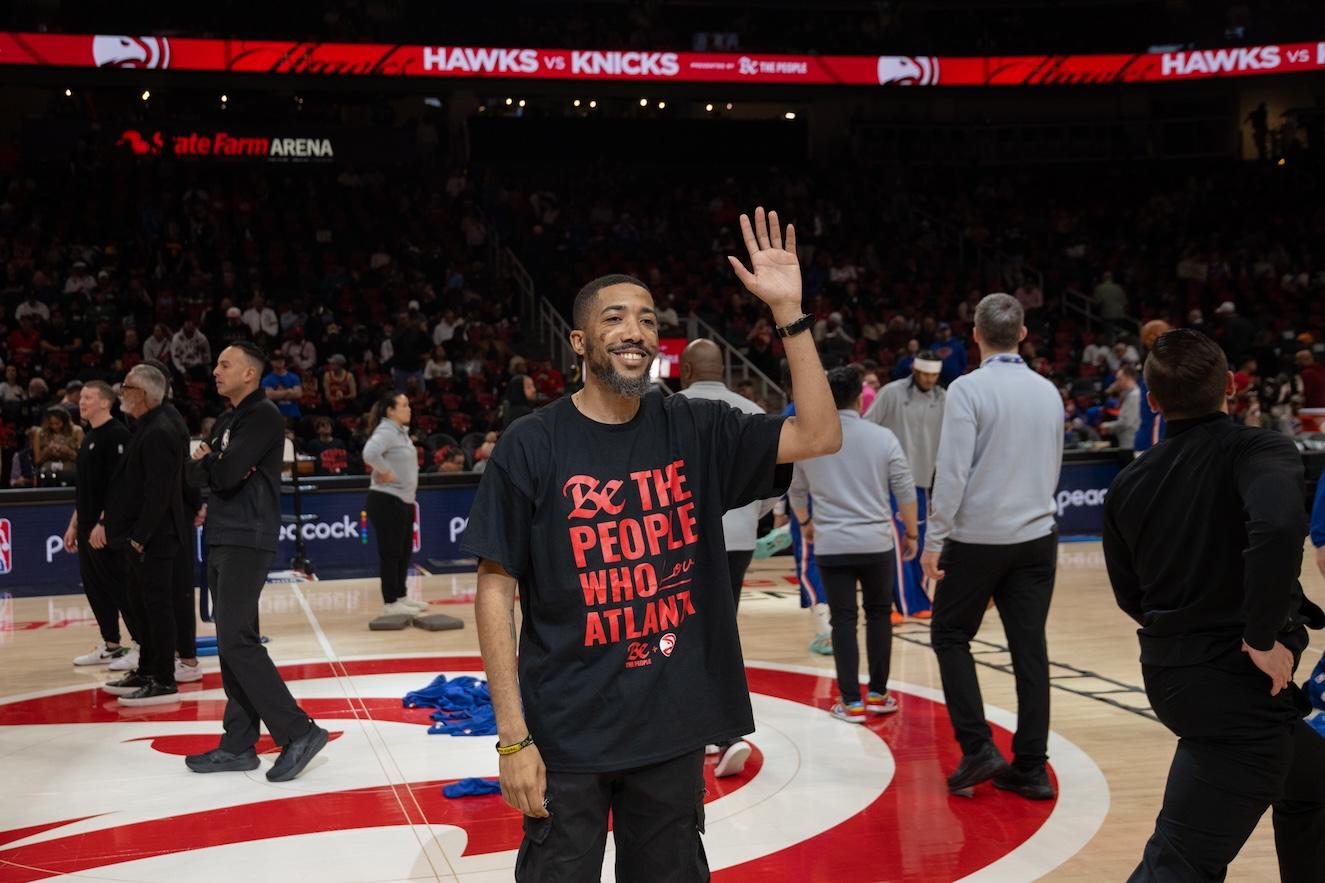 Atlanta Hawks and Be The People Honor Changemaker Mikal Driver